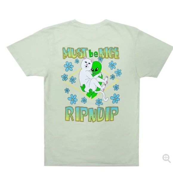 Ripndip Lonely Lover T-Shirt - Light Lime size xl - Picture 4 of 10